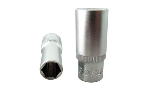 Chaves de Caixa 3/8" 10-15mm Longas Hexagonais Kroftools