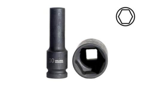 Chave Longa 1/2” Impacto 27mm Hexagonal Kroftools 1227L