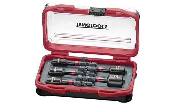 Jogo de Adaptadores de Bits de Impacto 5pcs Teng Tools TBNSI5