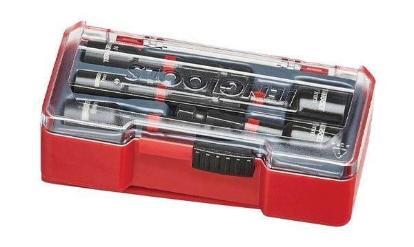Kit de Adaptadores de Bits de Impacto 5Pcs Teng Tools TJNS05