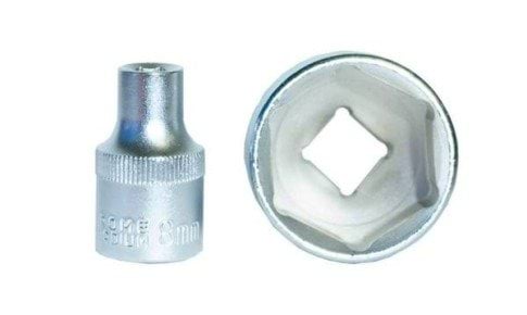 Chave de Caixa 1/2" 27mm Curta Bi-Hexagonal Kroftools 121227