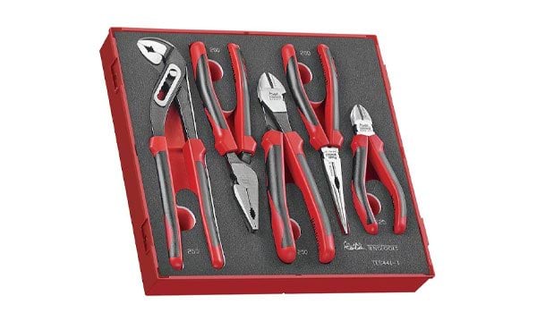 Teng Tools Jogo de Alicates TPR Grip FOAM2 5Pcs TED441-T
