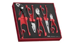 Jogo de Alicates TPR Grip Q FOAM2 5Pcs Teng Tools TED441-TQ