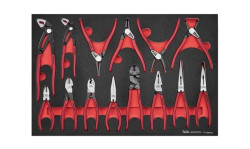 Jogo de Alicates Vinil Grip Q FOAM4X4 14Pcs Teng Tools TTEMB14Q