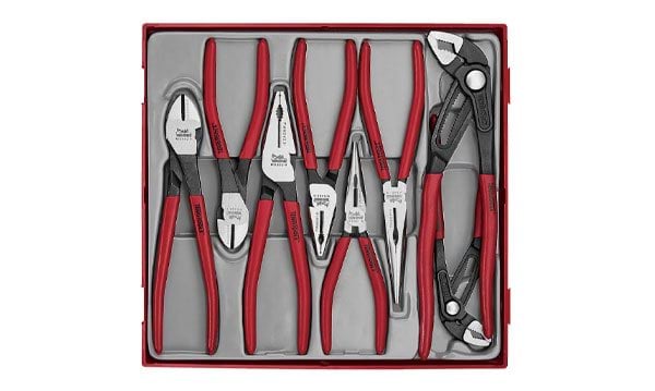 Jogo de Alicates Vinil Grip Q TT2 8Pcs Teng Tools TTD441Q