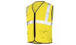 Colete em Tecido Perfurado Amarelo Industrial Starter 01265