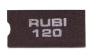 Taco de Borracha Diamantado - Grão #120 - Rubi 61975