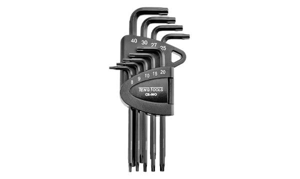 Jogo de Chaves Allen TPX CR-MO 9Pcs Teng Tools 1498TPX