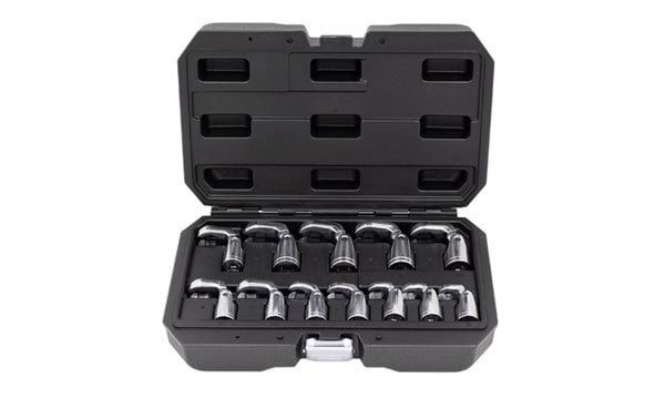 Jogo Chaves Pé de Galo Articuladas 3/8” 8-19mm Kroftools 3830