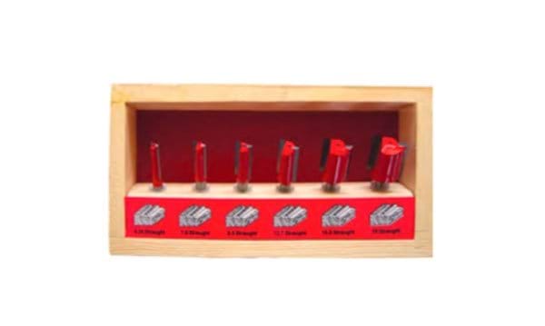 Jogo Fresas Tupia p/ Madeira FCT6-4 6pçs MacFer 059.0002