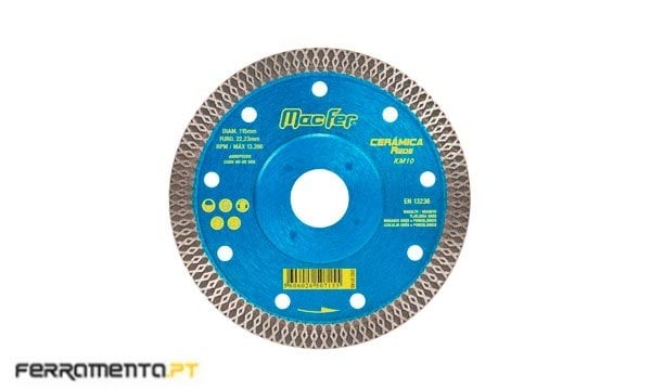 Disco Diamantado 115mm p/ Cerâmica Macfer 092.0140