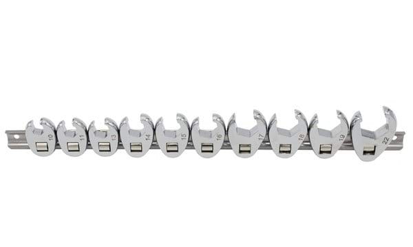 Jogo Chaves Pé de Galo 3/8” 10-22mm 10Pcs Kroftools 3835