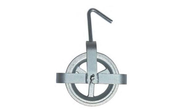 Roldana c/ Gancho e Resguardo Galvanizada RGGR 120mm MacFer 175.0002