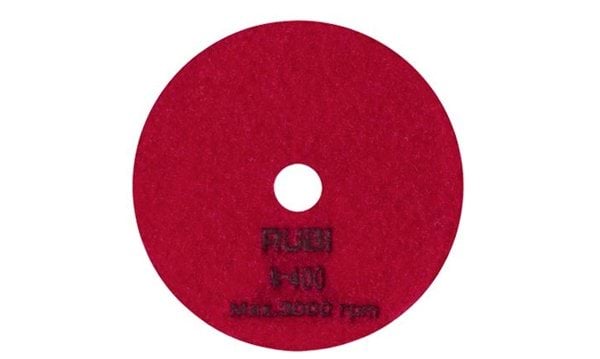 Disco Flexível Diamantado p/ Polir 100mm Gr400 Rubi 62973