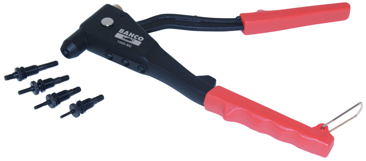 Alicate de rebites M3-M61468-M6: Conjunto Bahco 1468-M6