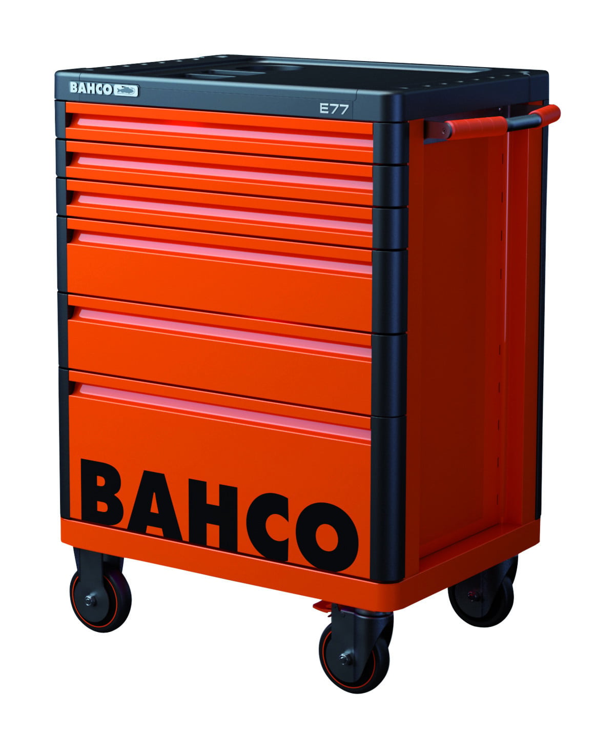 Carrinho de ferramentas E77 Premium de 26" com 6 gavetas branco 693 mm x 510 mm x 965 mm Bahco 1477K6WHITE