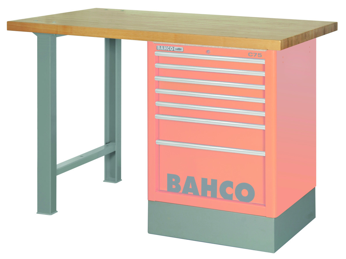 Conjunto de topo em madeira Bahco 1495KWB15TW