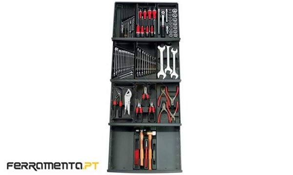 15 Módulos com 134 Ferramentas Facom CM.145PB