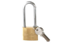 Macfer Cadeado Argola Alta Latão 2001-40 40mm Ref. 150.0011