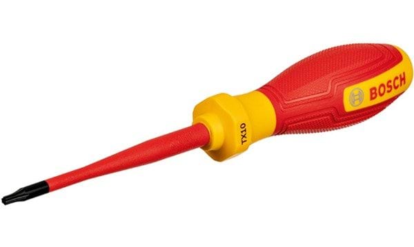 Bosch Professional Chave Fenda TX 10 x75 Certificado VDE Anti-Deslizante 