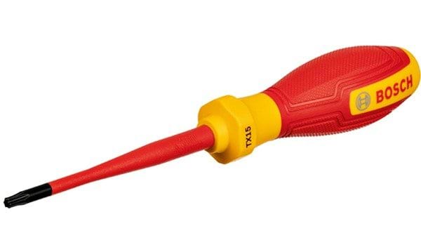 Bosch Professional Chave Fenda TX 15 x75 Certificado VDE Anti-Deslizante 