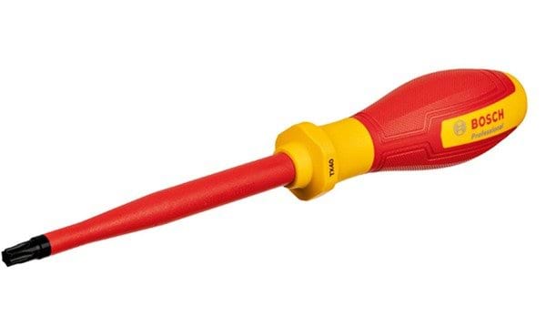 Bosch Professional Chave Fenda TX 40 x125 Certificado VDE Anti-Deslizante 