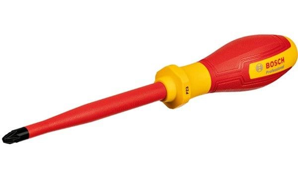 Bosch Professional Chave Fenda PZ 3 x125 Certificado VDE Anti-Deslizante 