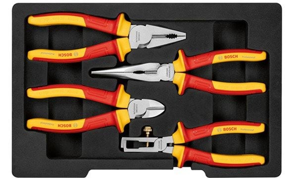 Bosch Professional Set 4 Alicates Isolados VDE