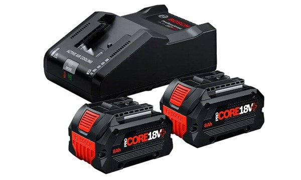 Bosch Kit Baterias 2x ProCORE18V+ 8.0Ah + GAL 18V-160 1600A02X03