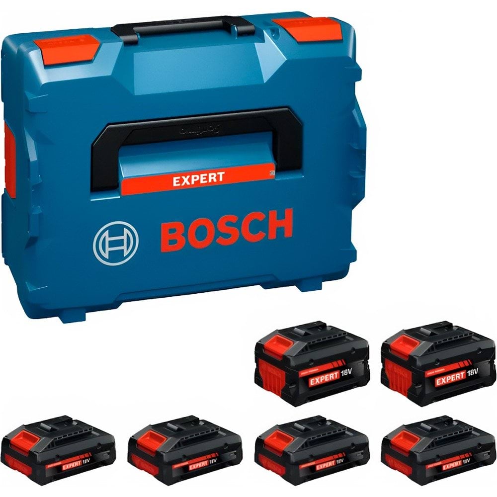 Kit Baterias EXPERT 4xEXBA18V-40 + 2x18V-80 Bosch 1600A0373G