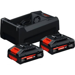 2x Baterias EXBA18V-40 + Carregador GAL 12/18V-80 Bosch 1600A0373J