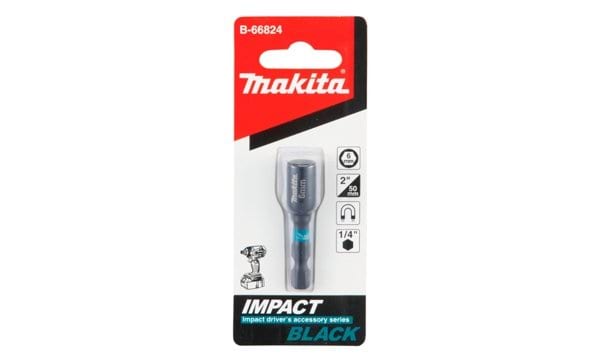 Bit de Impacto Magnético 1/4" 6 x 50mm Makita B-66824