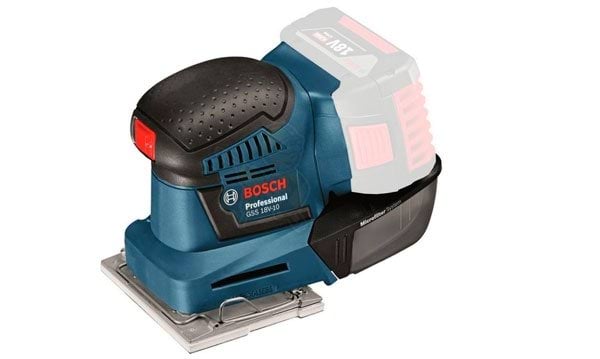 Lixadeira Orbital 18V Bosch GSS 18V-10 Professional 06019D0200