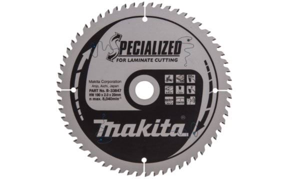 Disco de Serra 190/20/60D Laminado Makita B-33847