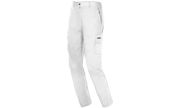 Calças Multi-bolsos em Algodão Branco Industrial Starter IS8038050