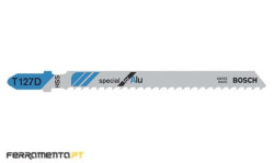 Lâminas de Serra Vertical T127 D p/ Alumínio - 5PCS Bosch 2608631017