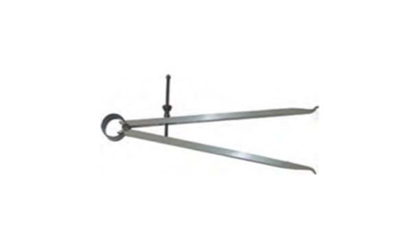 Compasso p/ Interiores Aço Carbono c/ Mola CB-H  250mm MacFer 010.0043