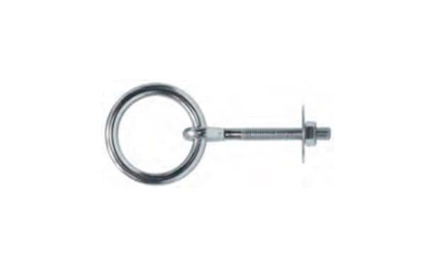 Macfer Argola Passa Cabos com Espigão AISI316 MS0505 M10 50mm 035.0248