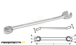 Chave De Luneta Aberta Bahco 1949M-22-24