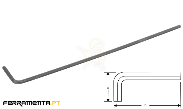 Chave Tipo L Hexagonal 14 mm Bahco 1995LM-14