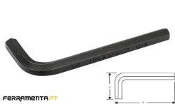 Chave Tipo L Hexagonal 5/8 Bahco 1995Z-5/8