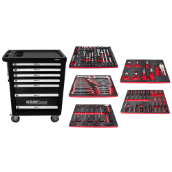 Carro de Ferramentas Com 160 Pcs Kroftools 8612