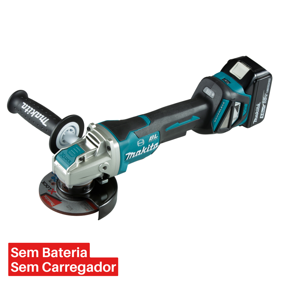 Minirebarbadora 115mm 18V XLOCK Makita DGA469Z 