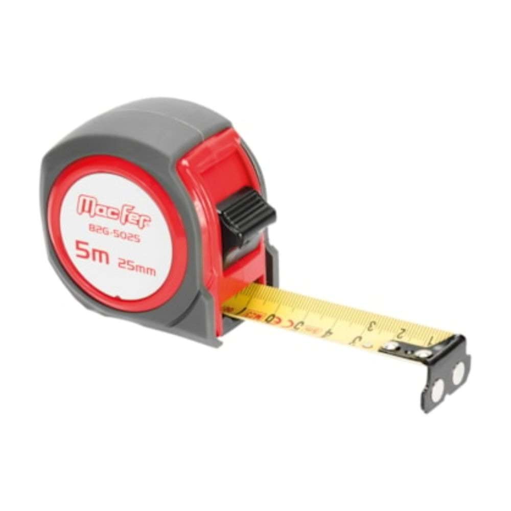 Fita métrica compacta 82G- 5025 5m 25mm Macfer 185.0042