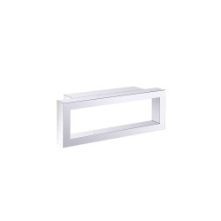 Toalheiro de Argola 250mm da série Beijing - Aço Inox em Acabamento Polido Aquaglass H10096