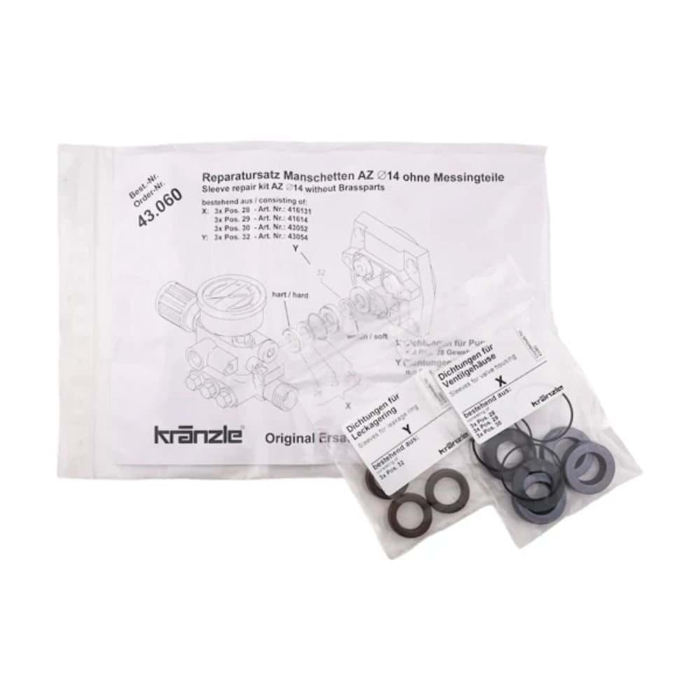 Kit de vedação de água 14 mm KRANZLE 43060