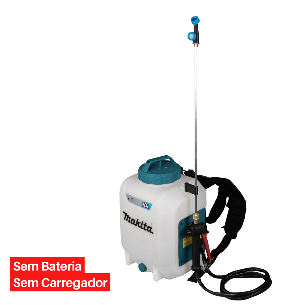 Pulverizador de Mochila 10L Para Jardim 18V Makita DUS108Z