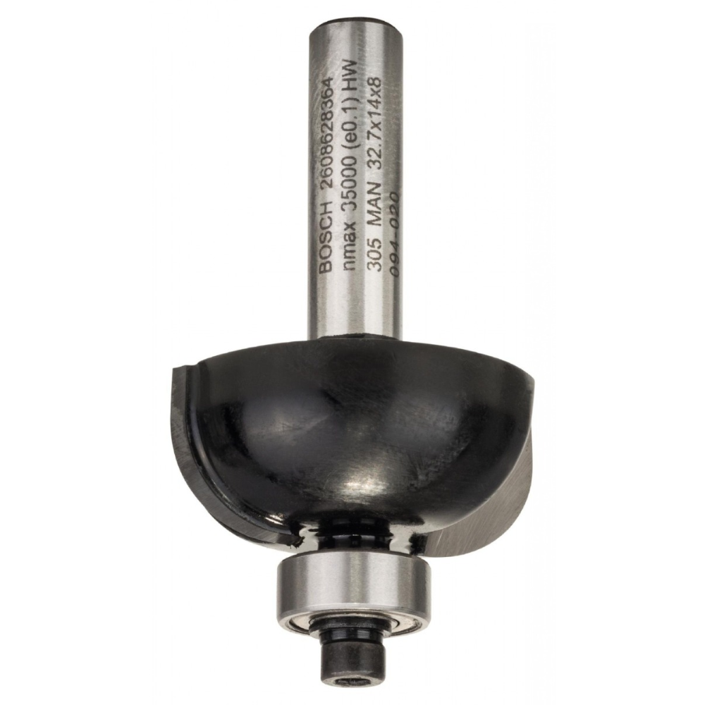 Fresa Meia-Cana Com Guia 8x 14mm Bosch 2608628364