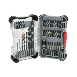 Conjunto de brocas e pontas de impacto 35 UN Bosch 2608521U80
