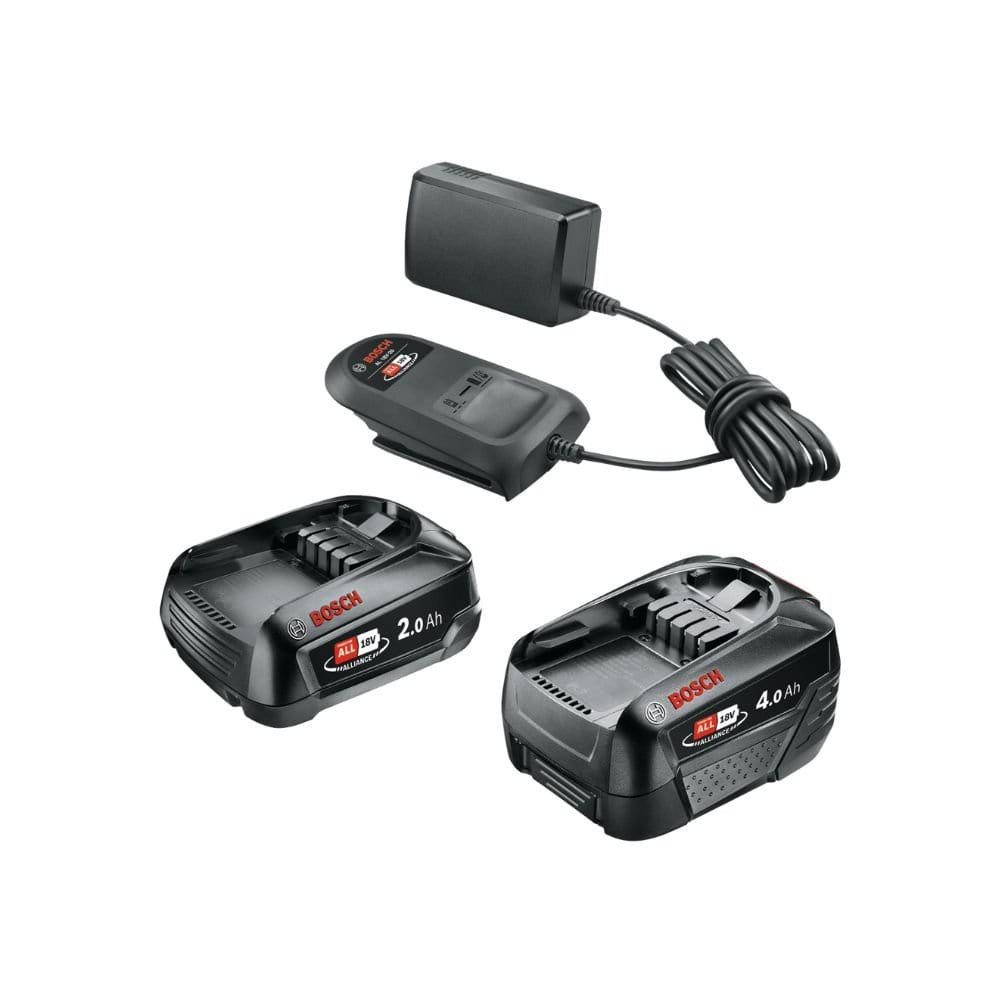 Conjunto Básico de 18V (1x2,0Ah + 1x 4,0Ah + AL18V-20) BOSCH- 1600A027U9